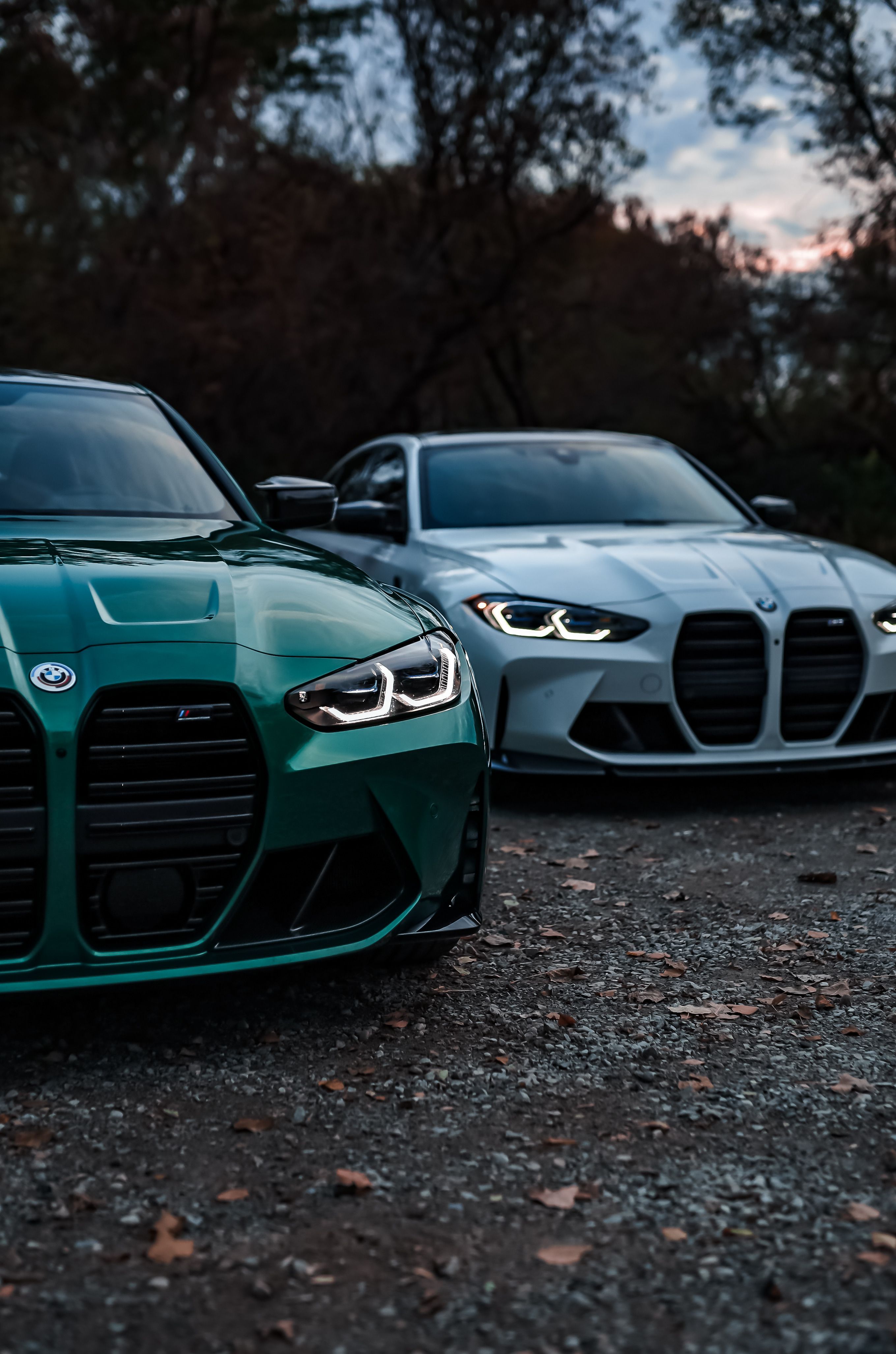 2719x4108 Two BMW M3 Parked next to Each Other · Free