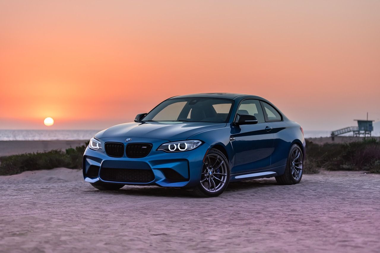 1280x854 Bmw Sunset Beach