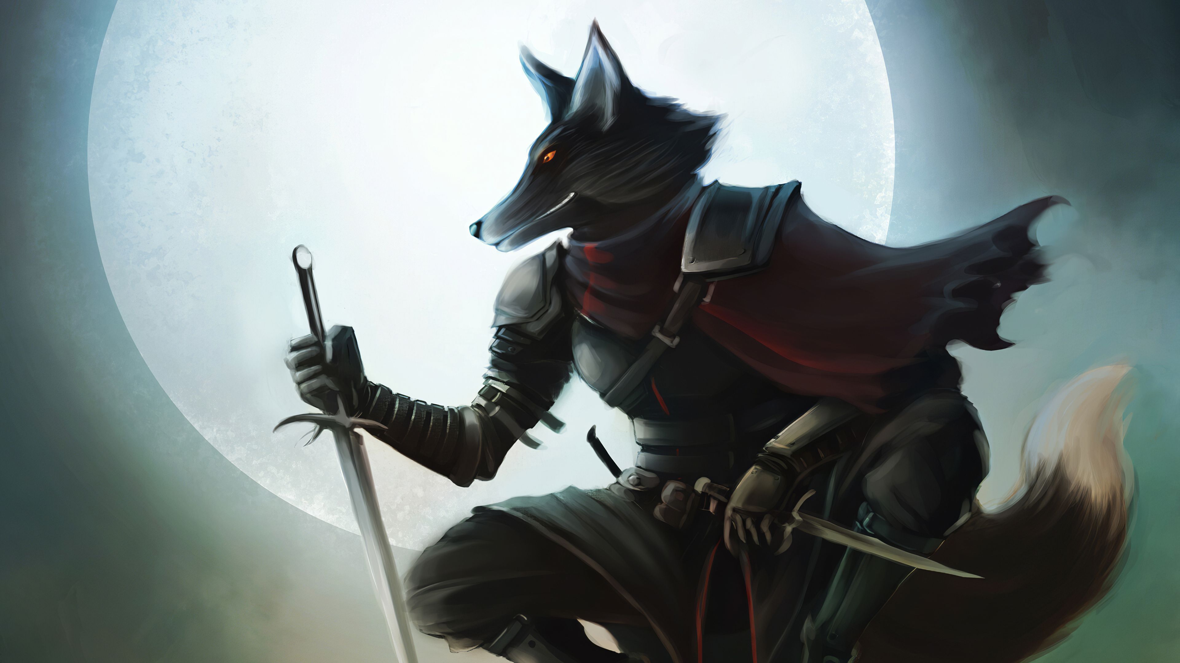 3840x2160 Fox Rogue Art 4k Wallpaper, HD Artist Wallpaper, 4k Wallpaper, Image, Background, Photos and Picture