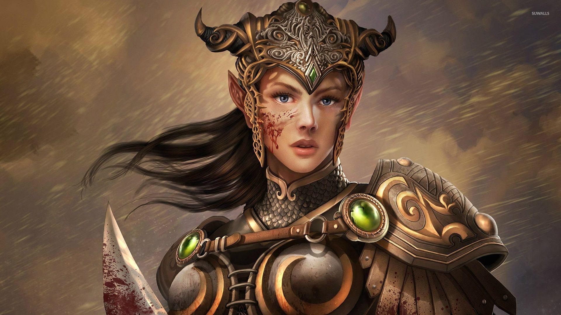 1920x1080 Elf warrior wallpaper wallpaper