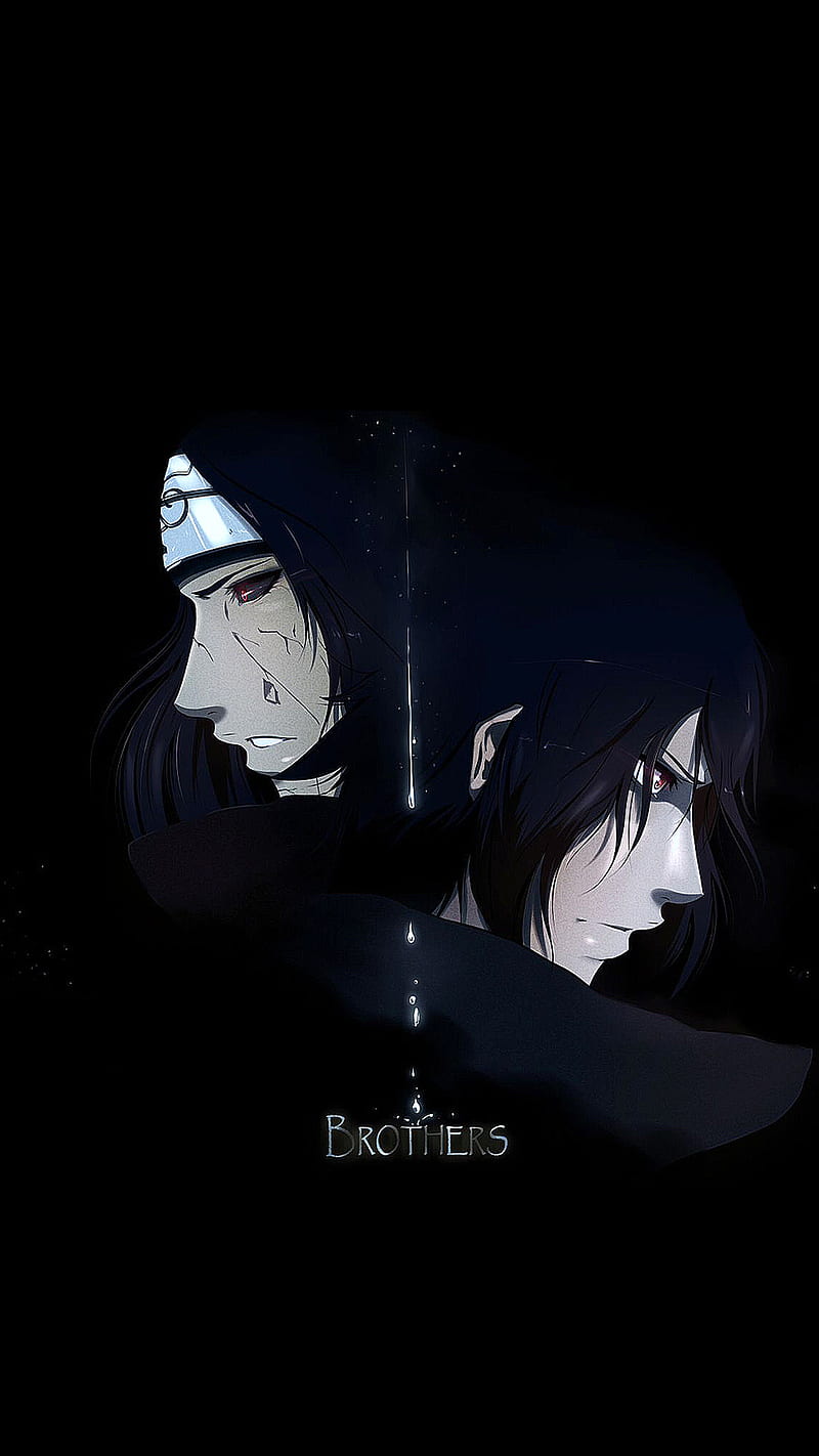 800x1422 Uchiha Brothers, anime, itachi, naruto, sasuke, shippuden, HD phone wallpaper