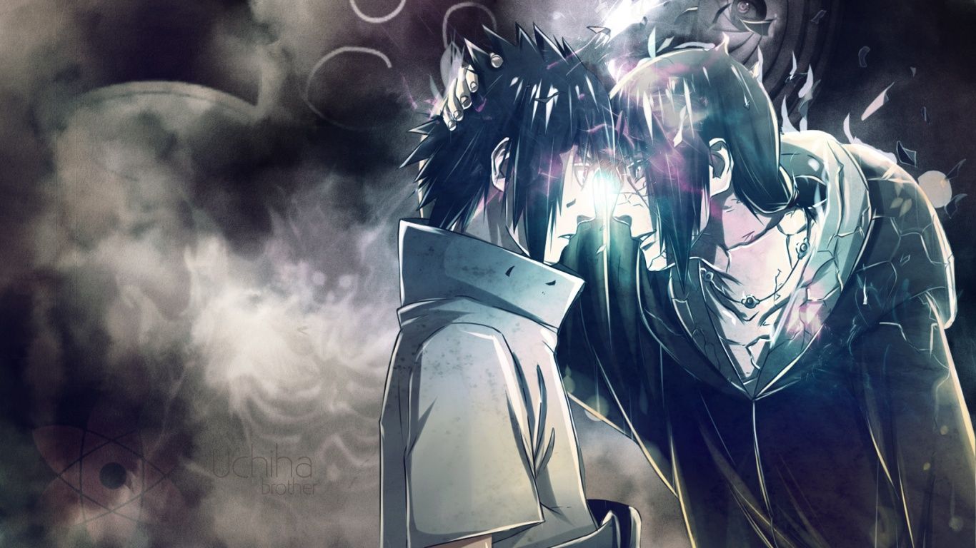 1366x768 Uchiha Brothers 4K UHD Wallpaper for UltraHD Desktop and TV : Widescreen and UltraWide Display : Smartphone and Tablet Devices