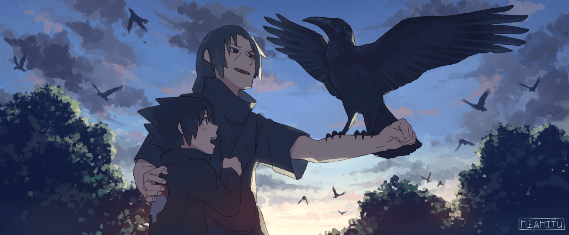 1920x793 Uchiha Brothers