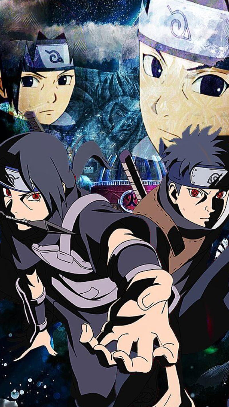 800x1422 HD uchiha brothers wallpaper