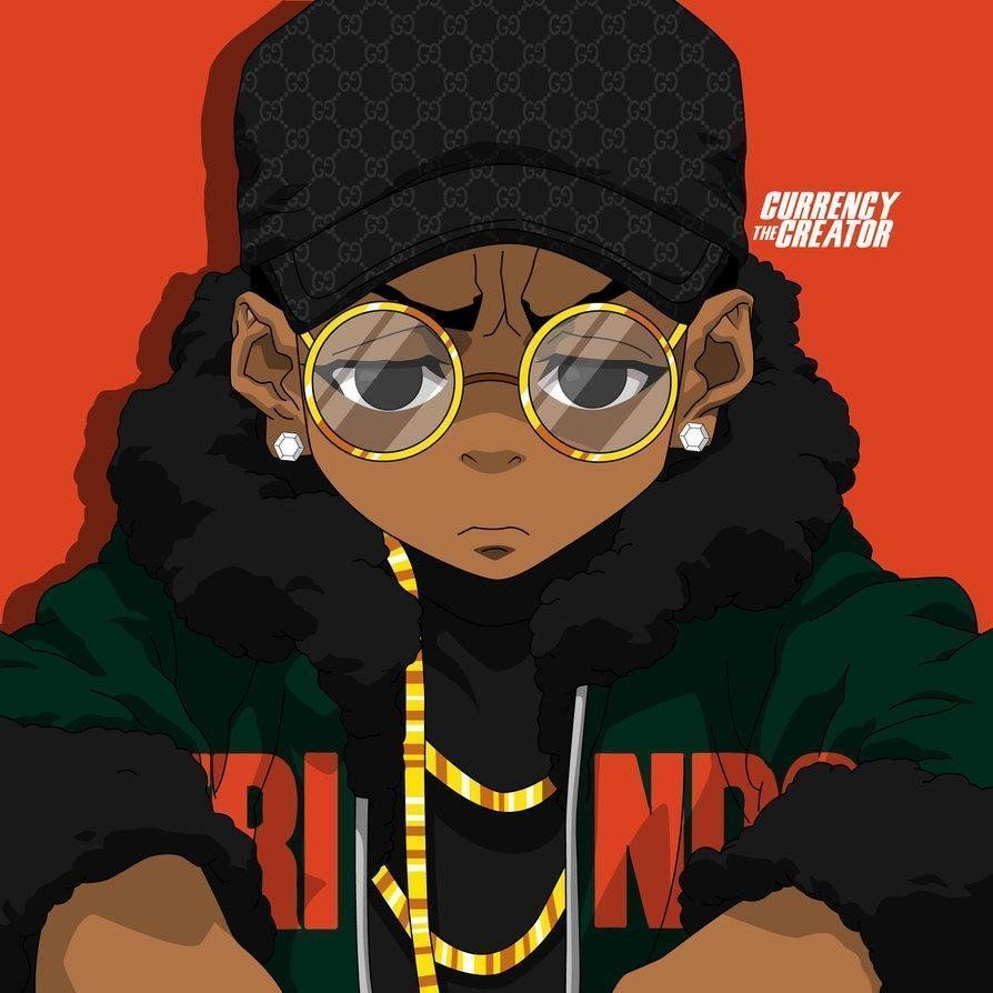 894x894 Boondocks Drip Wallpaper