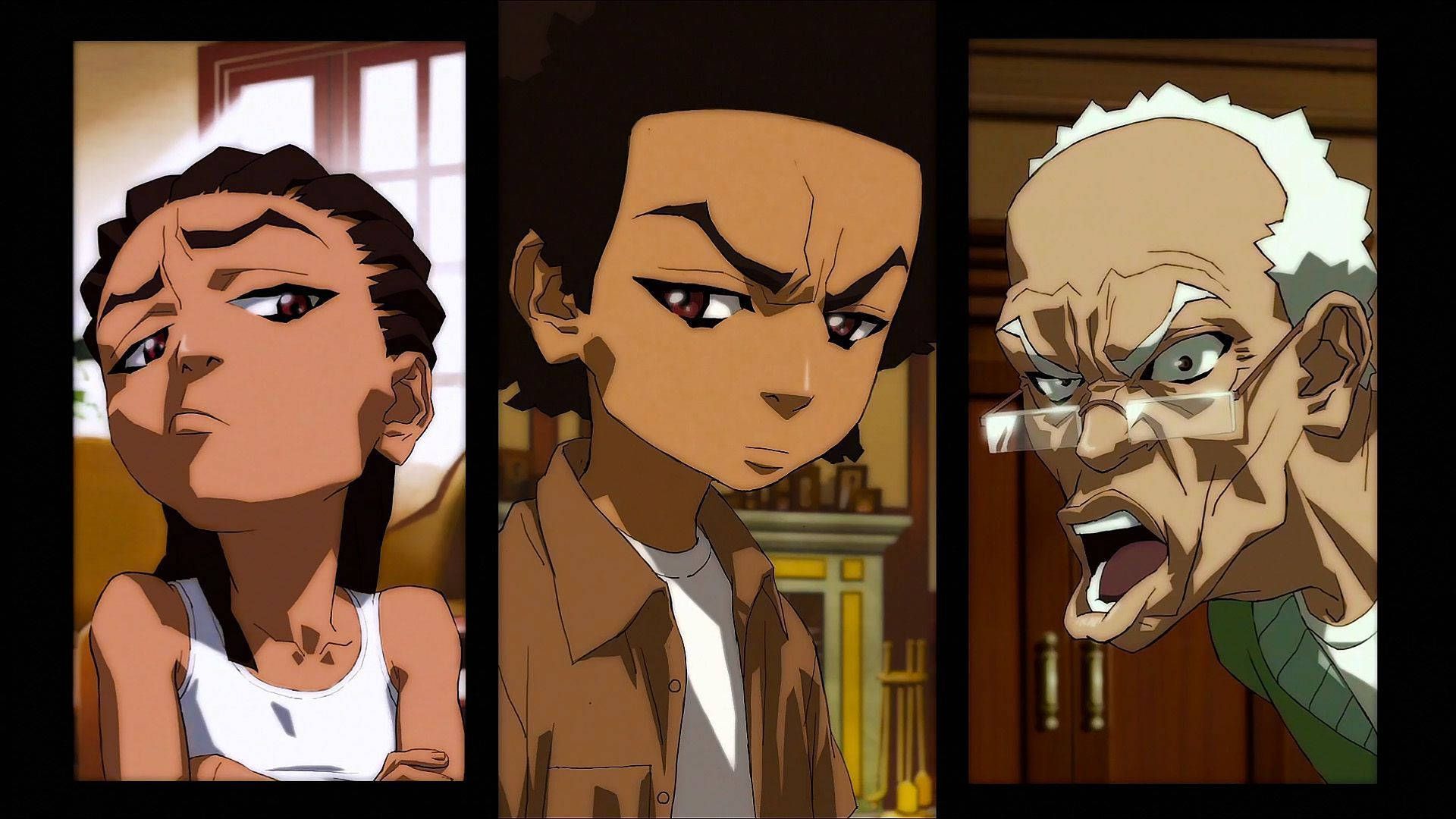 1920x1080 Download Boondocks Family Expressions Wallpaper