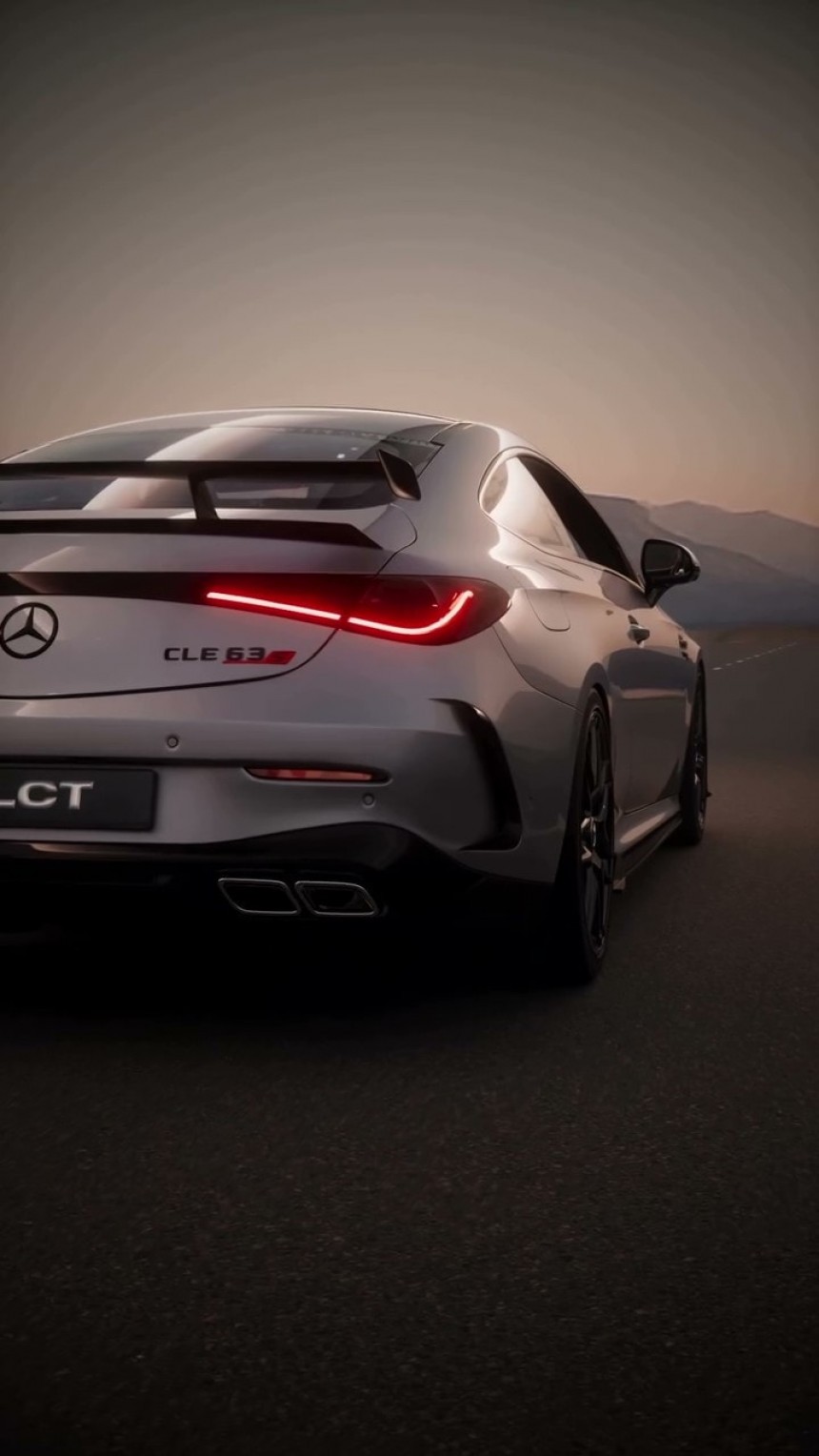 860x1528 New V8 Powered Mercedes AMG CLE 63 S Coupe Imagined, Looks Hot As Hell