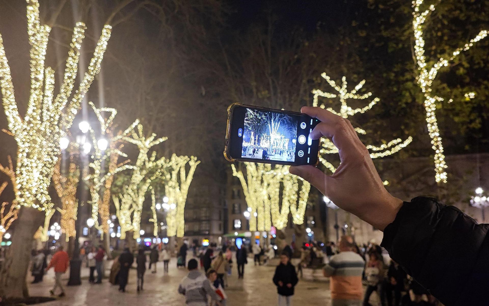 1920x1200 Bilbao at Christmas. Local events in Basque Country