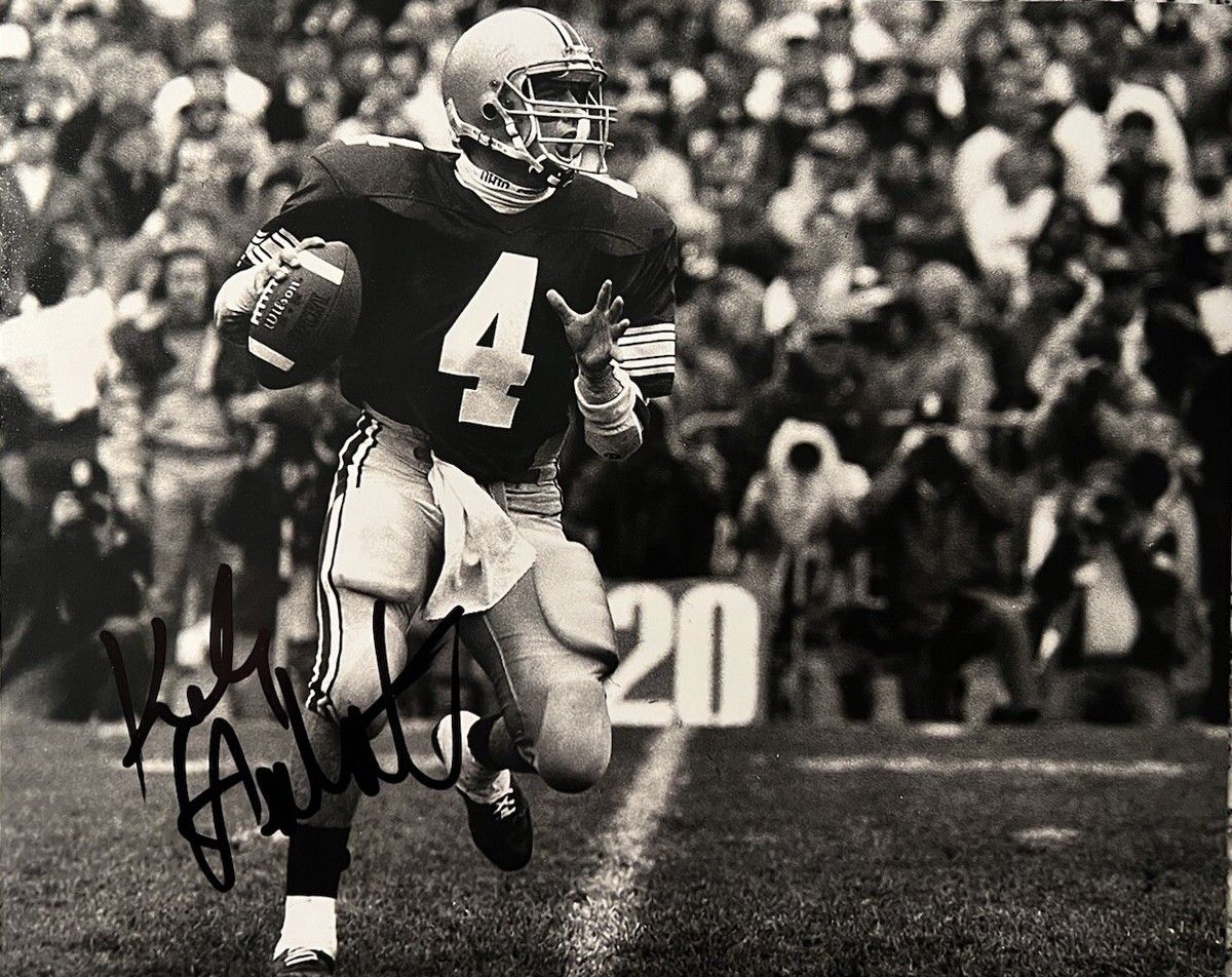 1200x952 KIRK HERBSTREIT SIGNED 8x10 PHOTO OHIO STATE FOOTBALL QB AUTOGRAPH COA