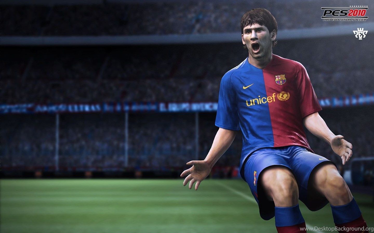1440x900 Messi PES Wallpaper