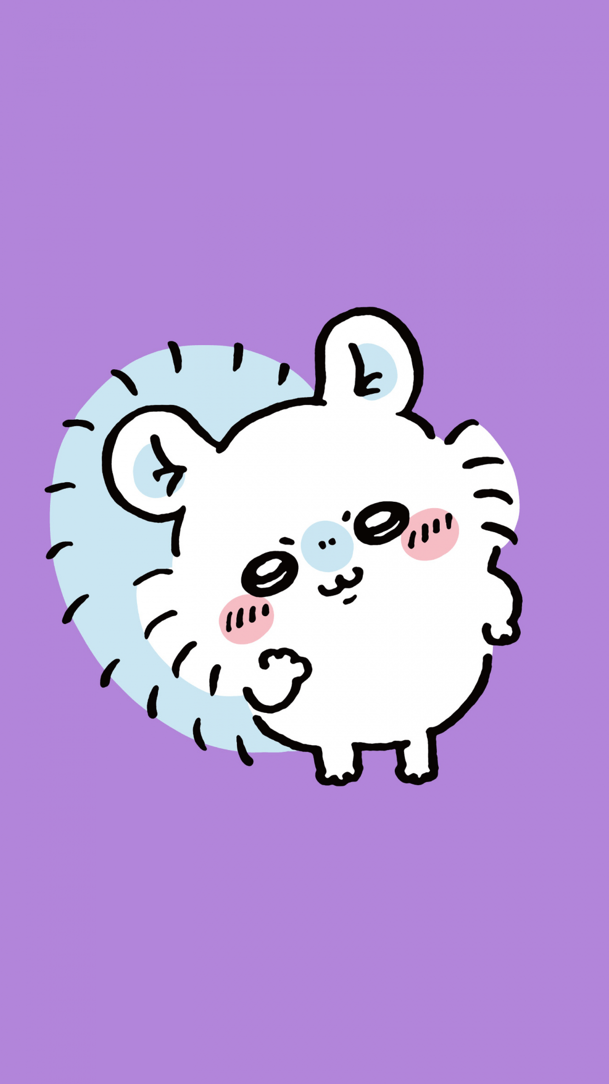 1242x2208 Momonga Chiikawa Wallpaper