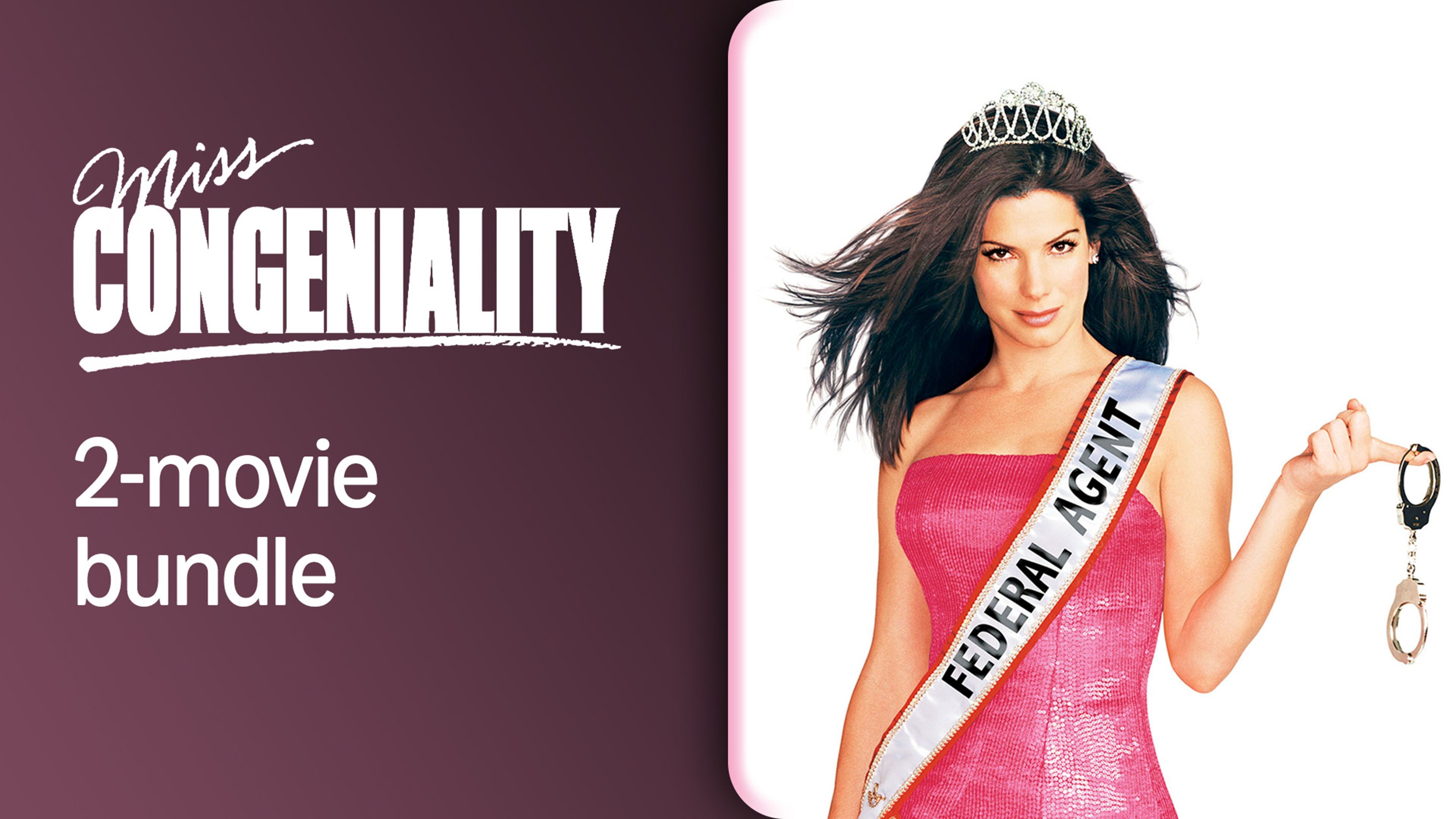 3840x2160 Prime Video: Miss Congeniality Collection 1 2 (2pk)