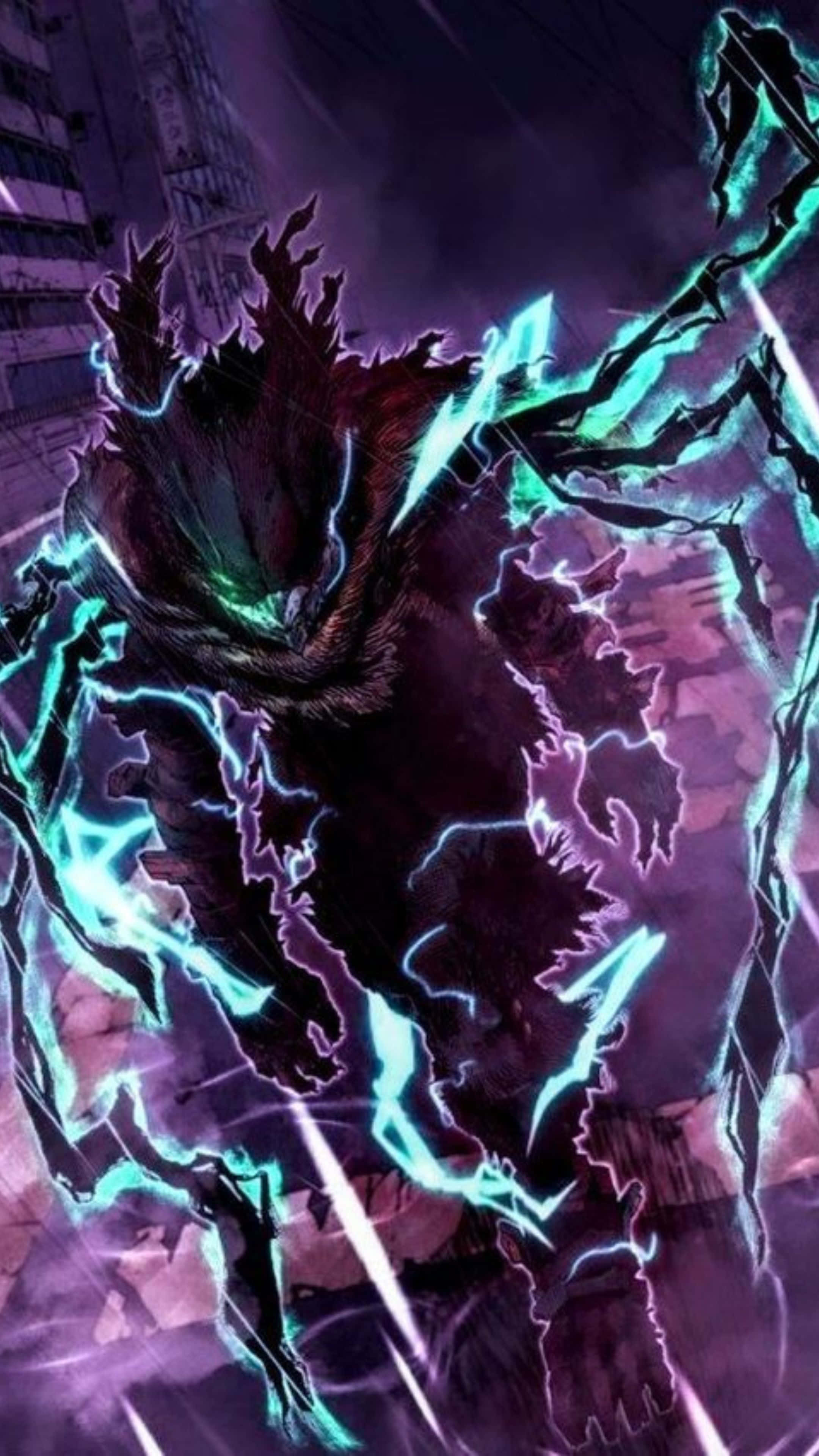 2160x3840 Download Vigilante Deku Electric Aura Wallpaper