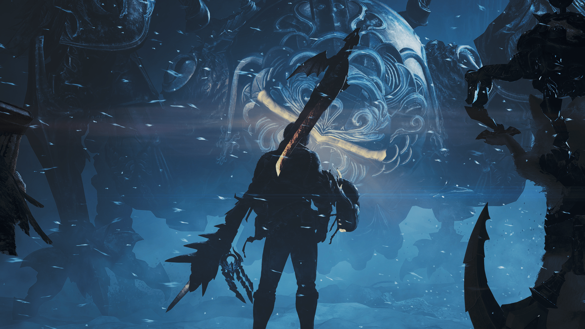 1920x1080 Aura of main character in Monster Hunter Wilds cutscenes is just epic