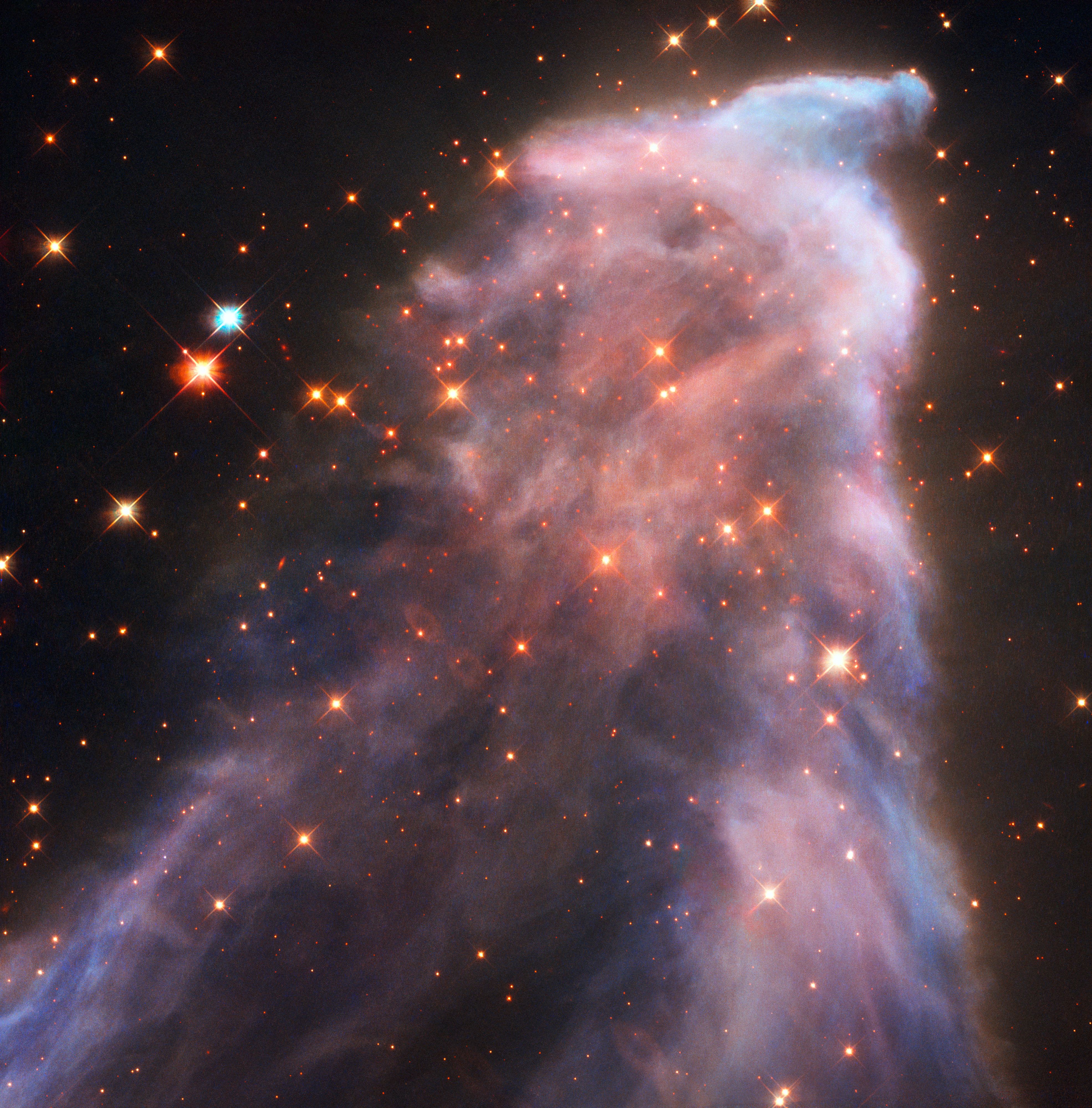 3941x4000 The Ghost Nebula