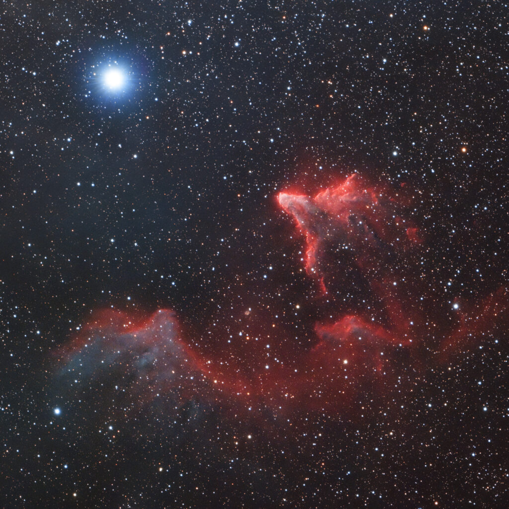 1024x1024 The Ghost of Cassiopeia. IC 63 & IC 59