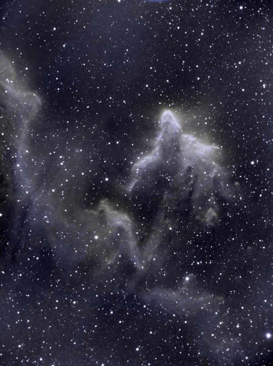 896x1200 IC 63: Ghost Nebula Deep Sky Imaging