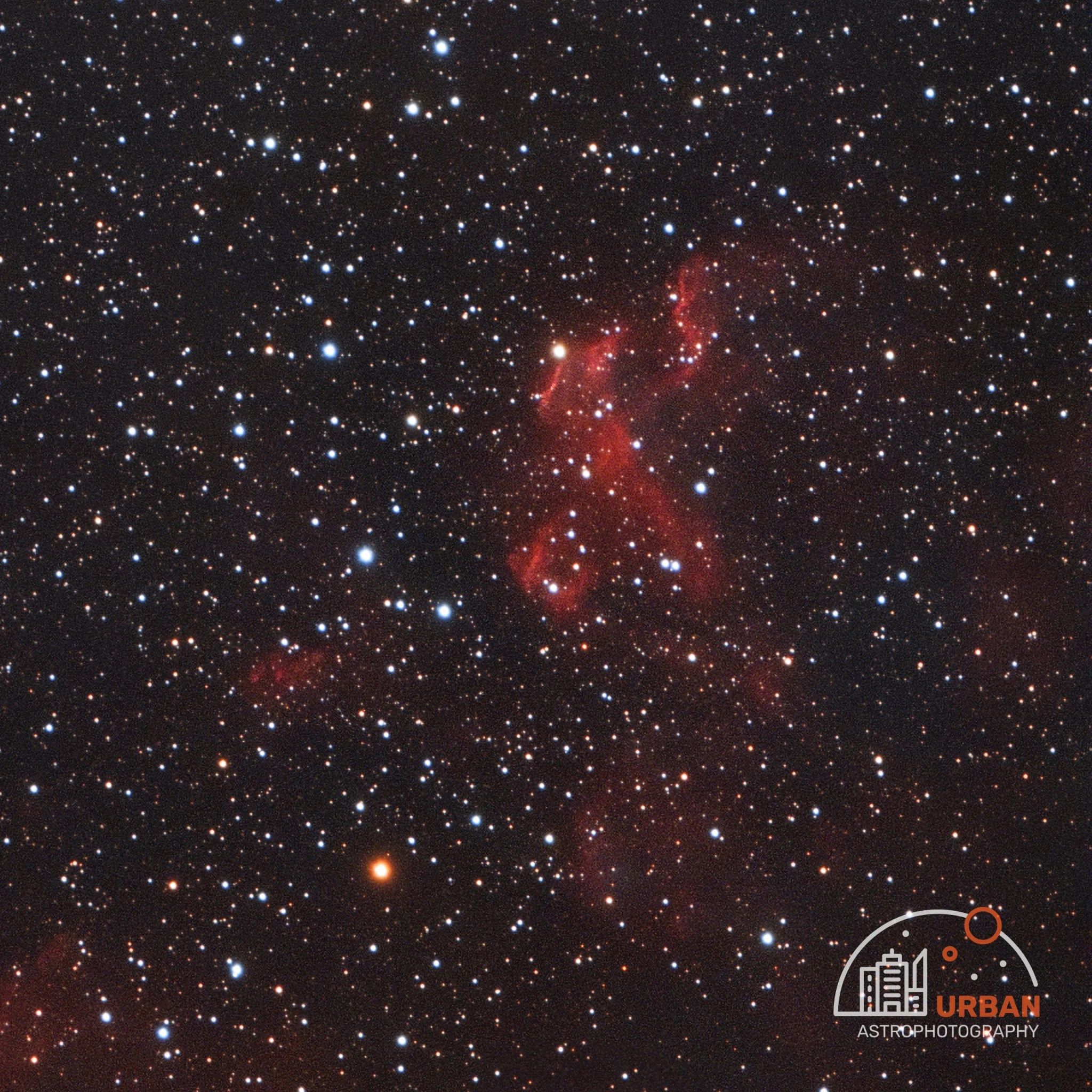 2048x2048 The Ghost of Cassiopeia. IC 63 & IC 59