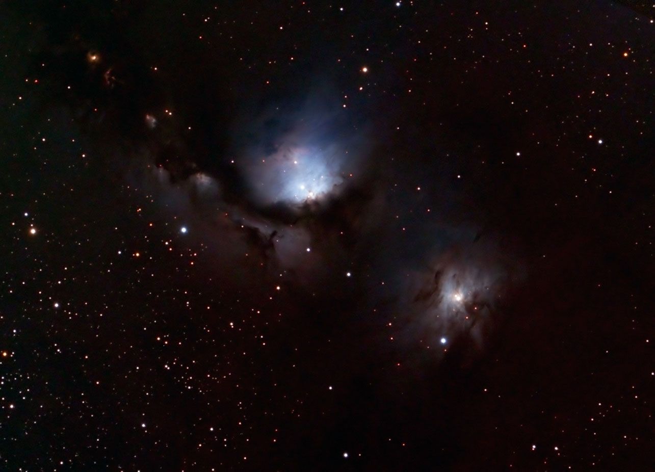 1285x926 M78 Picture: Reflection nebula, Image