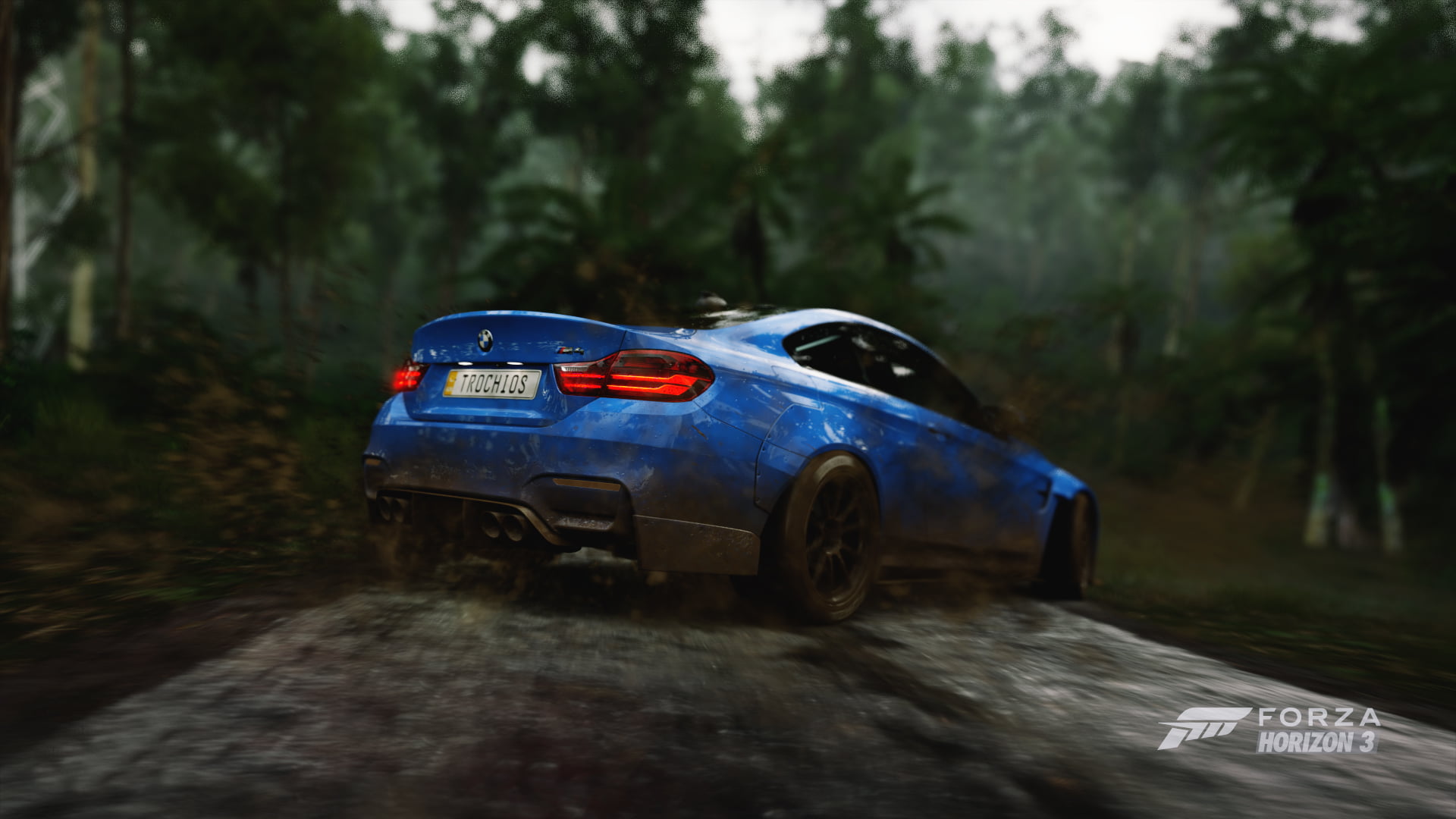 1920x1080 Blue BMW coupe, Forza Games, forza horizon BMW M offroad HD wallpaper