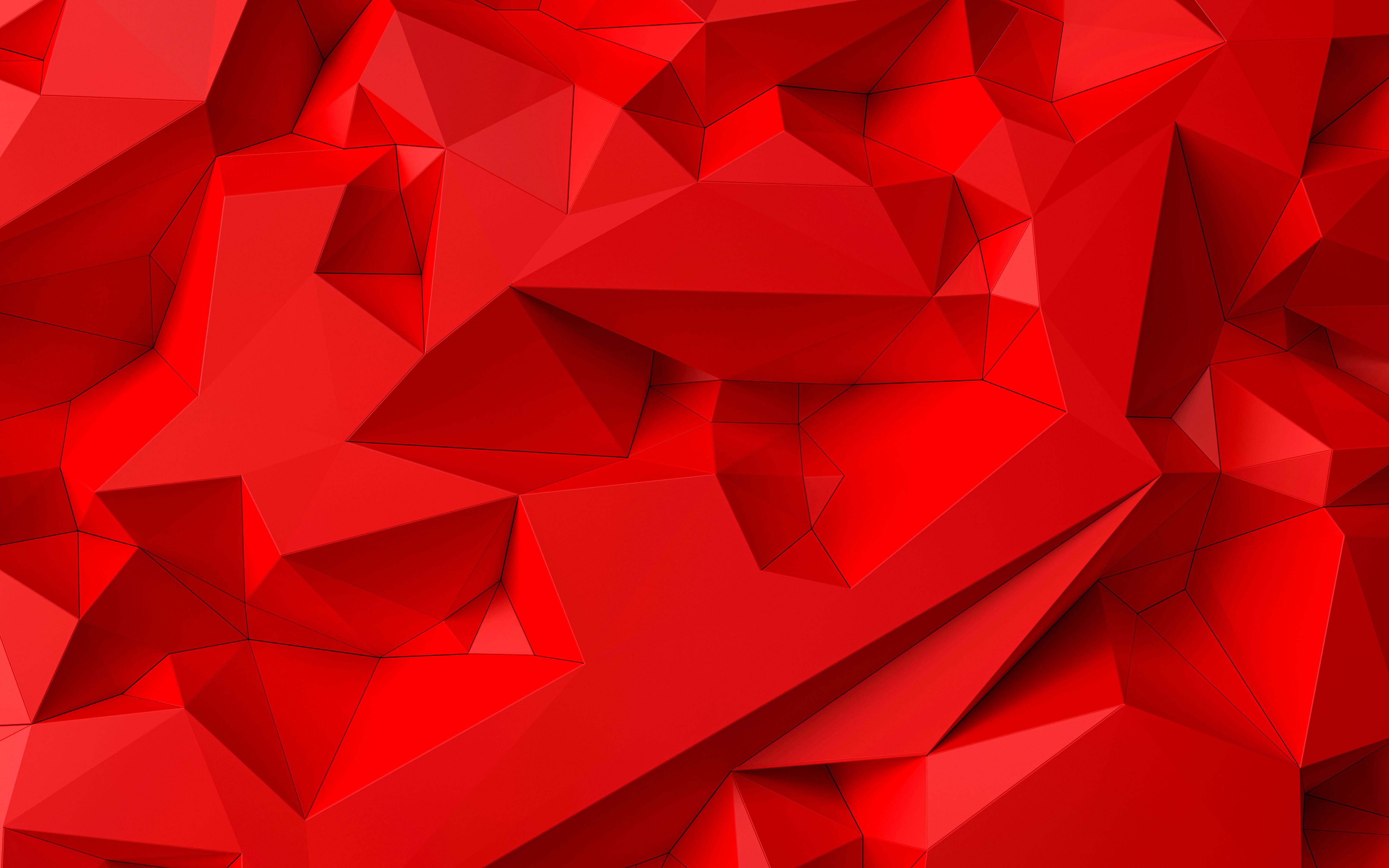 5120x3200 Bright Red Shapes Abstract 5k Wallpaper, HD Abstract Wallpaper, 4k Wallpaper , Image, Background, Photos and Picture