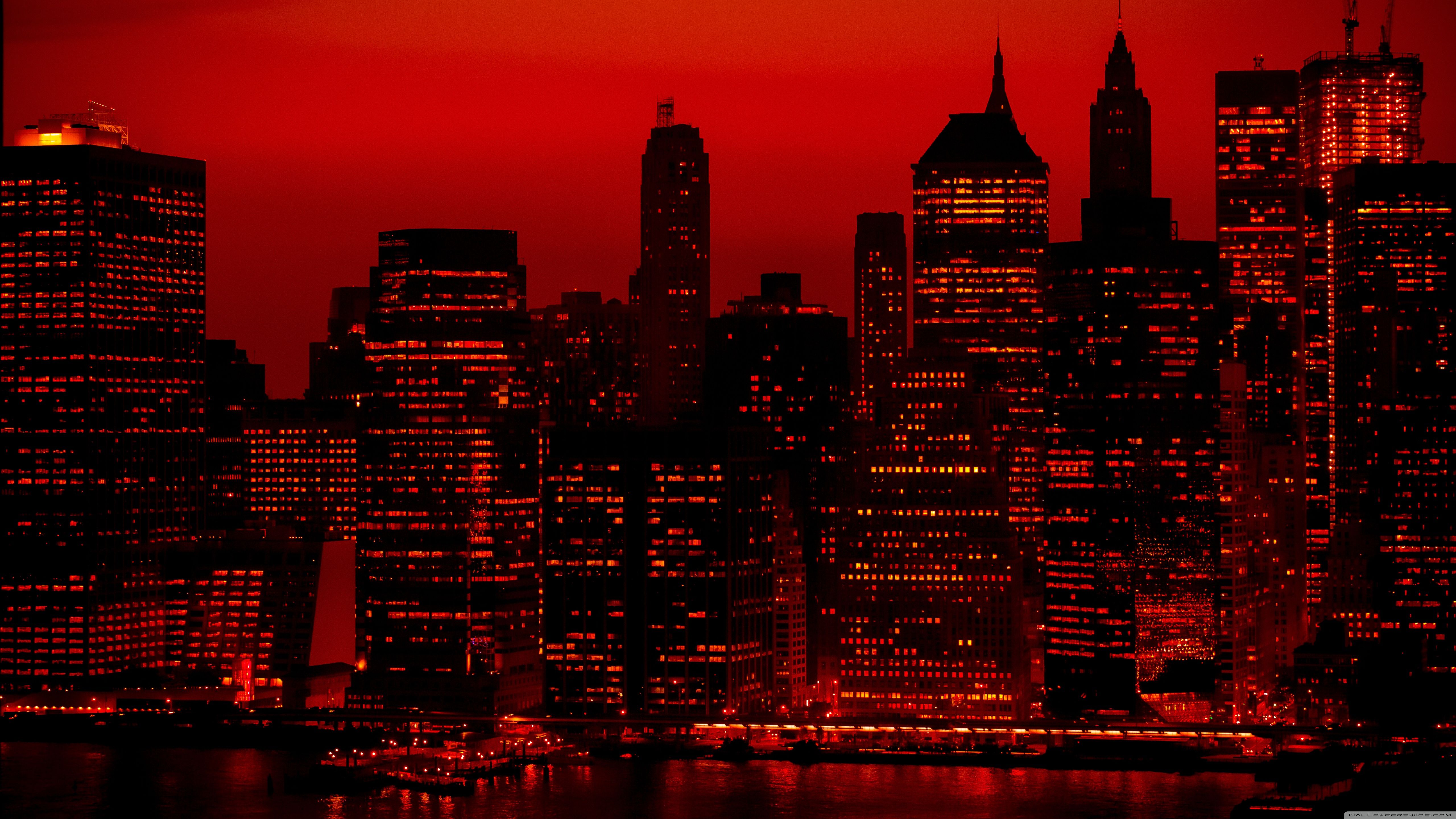 5120x2880 Red Sky 4k Wallpaper