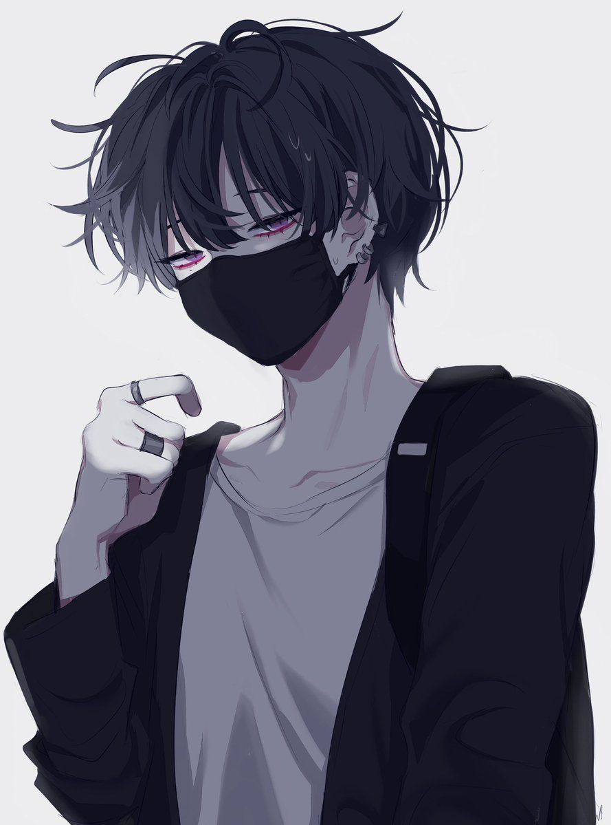 889x1199 Shy Anime Boy Wallpaper