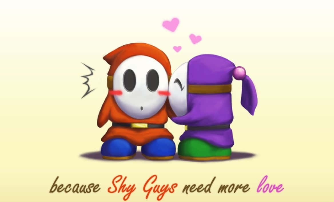 1168x708 Download Reflection of a Shy Guy Wallpaper