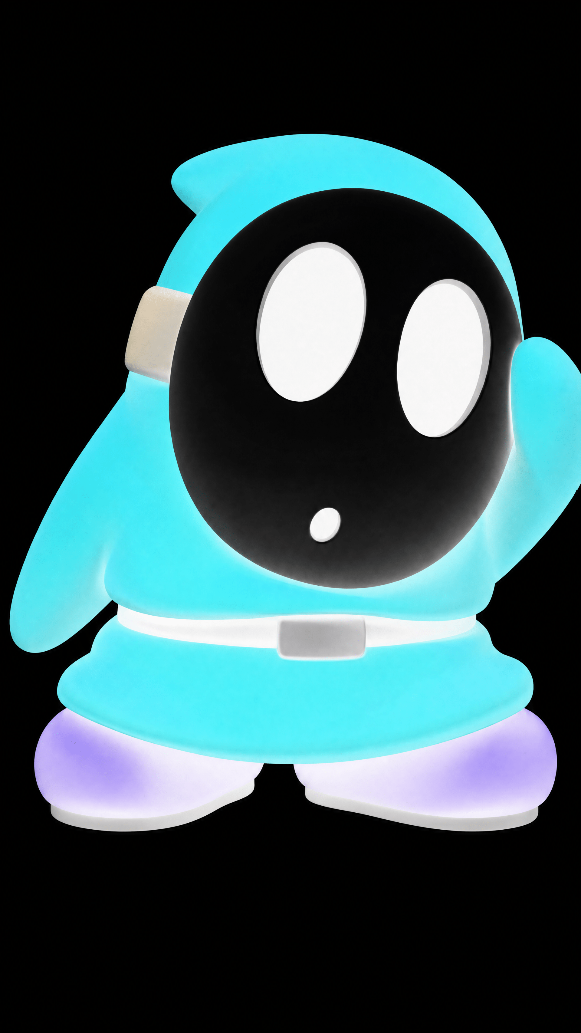 1920x3413 Aqua Shy Guy. Midnight Shy Guy. Shy Guy Glow. Pocket Shy Guy. Shy Guy Wallpaper