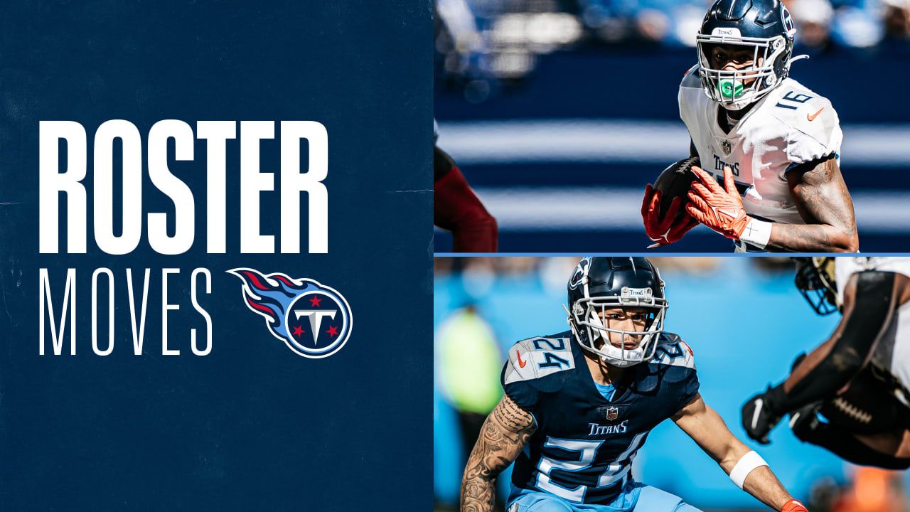 1280x720 Titans Activate WR Treylon Burks, DB Elijah Molden From Injured Reserve