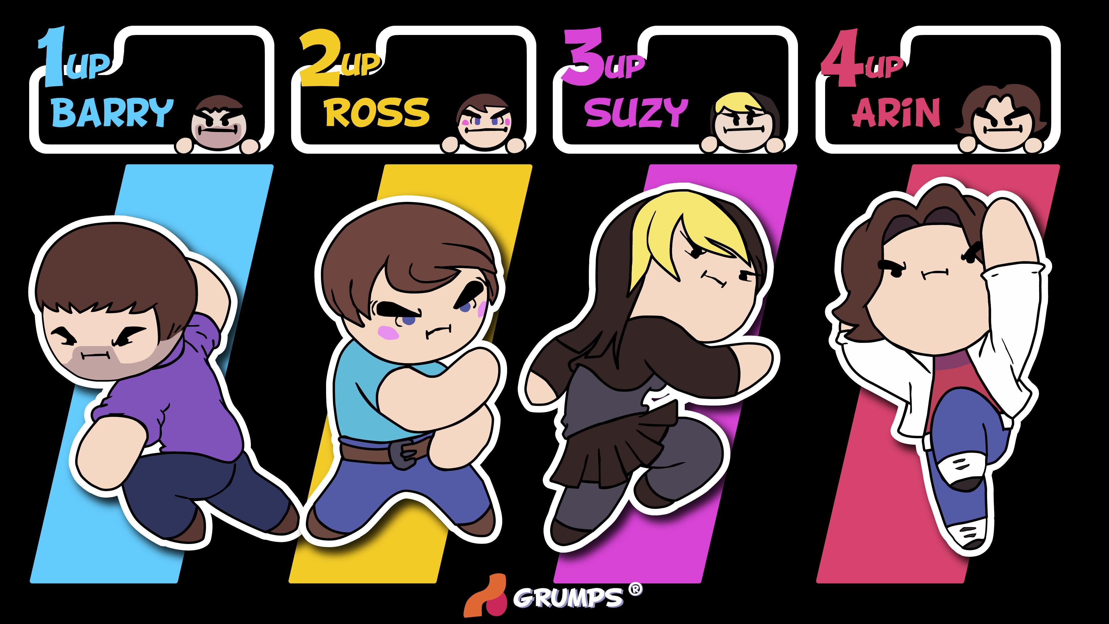 3840x2160 Game Grumps, Egoraptor, Ninja Sex Party, Video Games, Arcade Wallpaper HD / Desktop and Mobile Background
