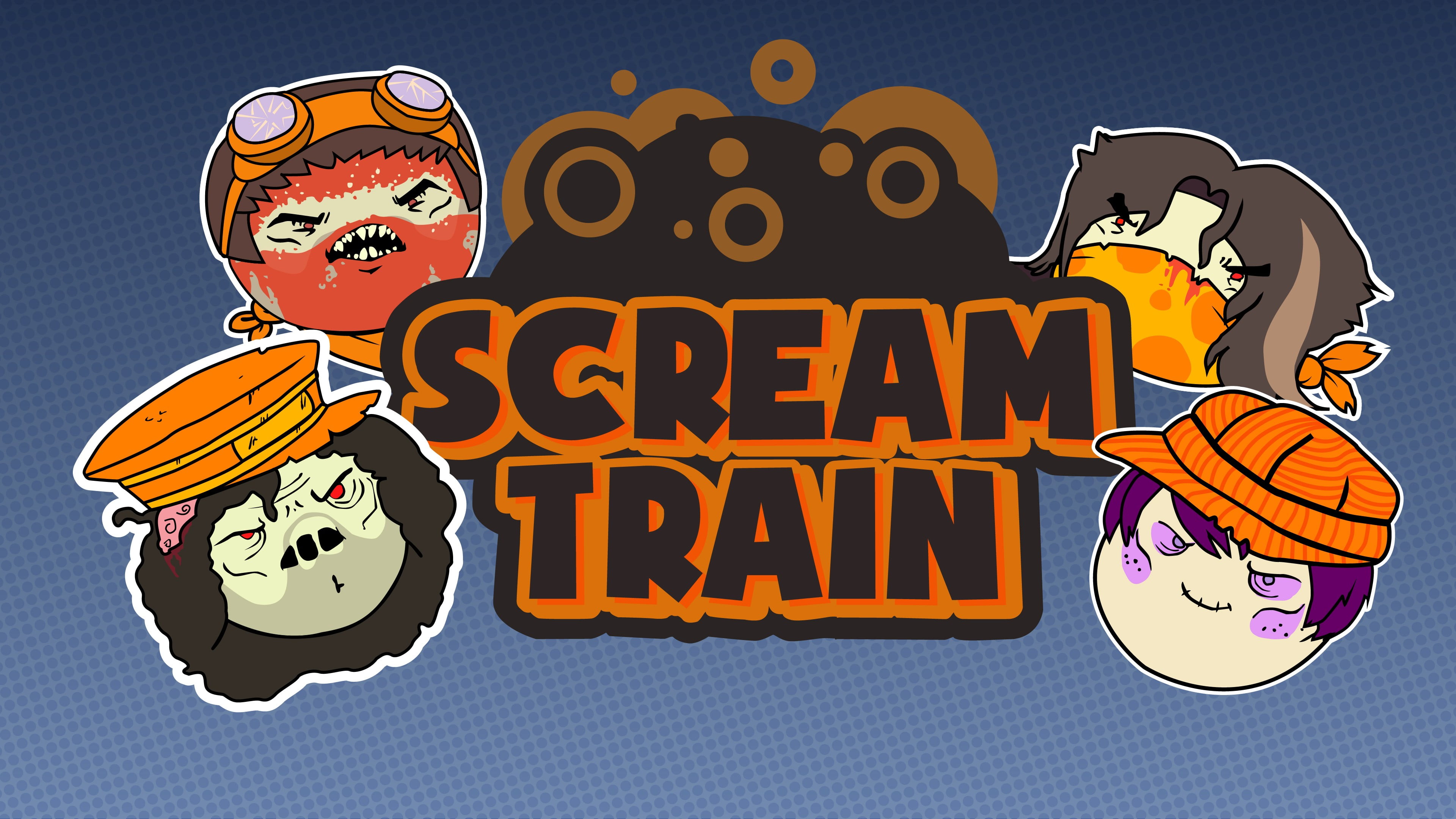 3840x2160 Scream train illustration, Game Grumps, Steam Train, video games, YouTube HD wallpaper