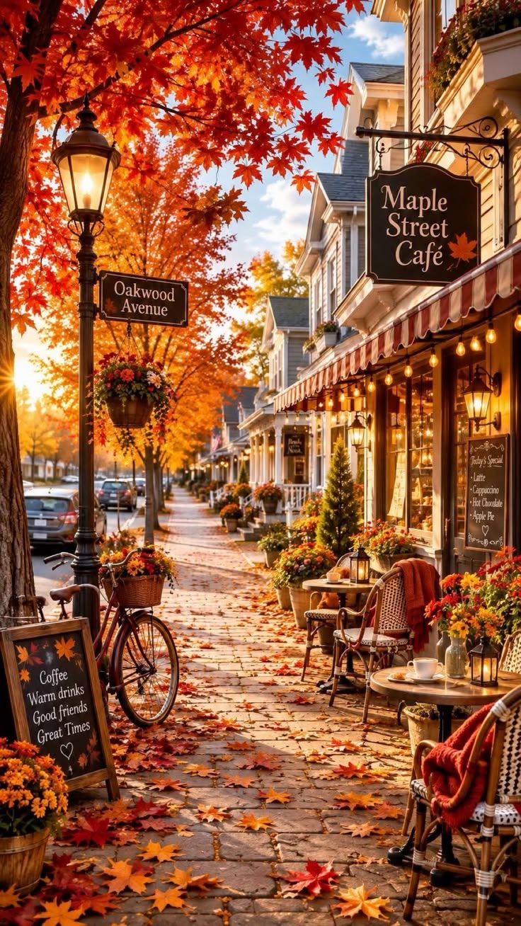 736x1308 Beautiful fall places in the world. Fall in the city, Fall city wallpaper for iphone