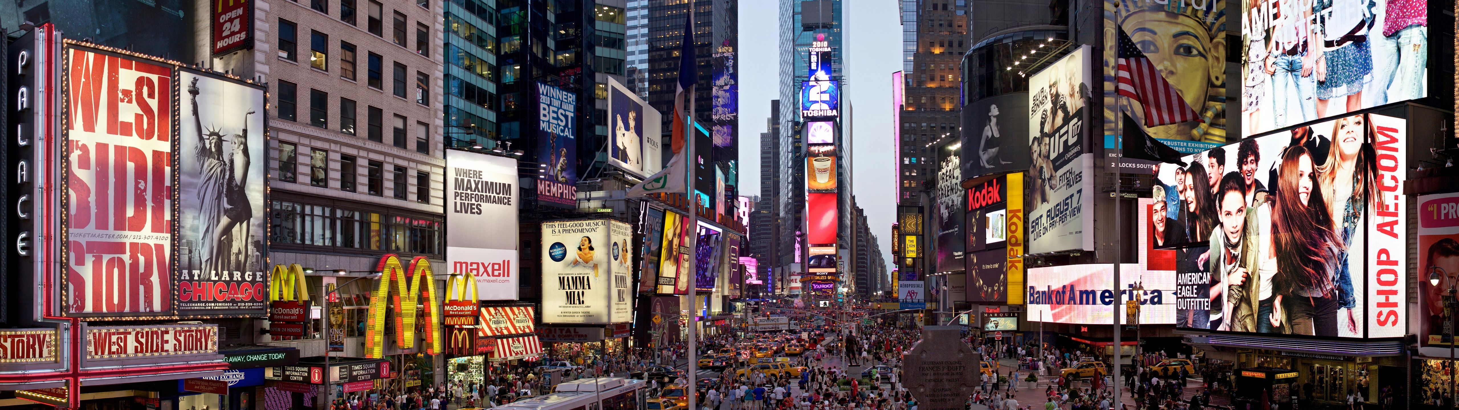 5120x1440 New York Times Square 32:9 [5120x1440]