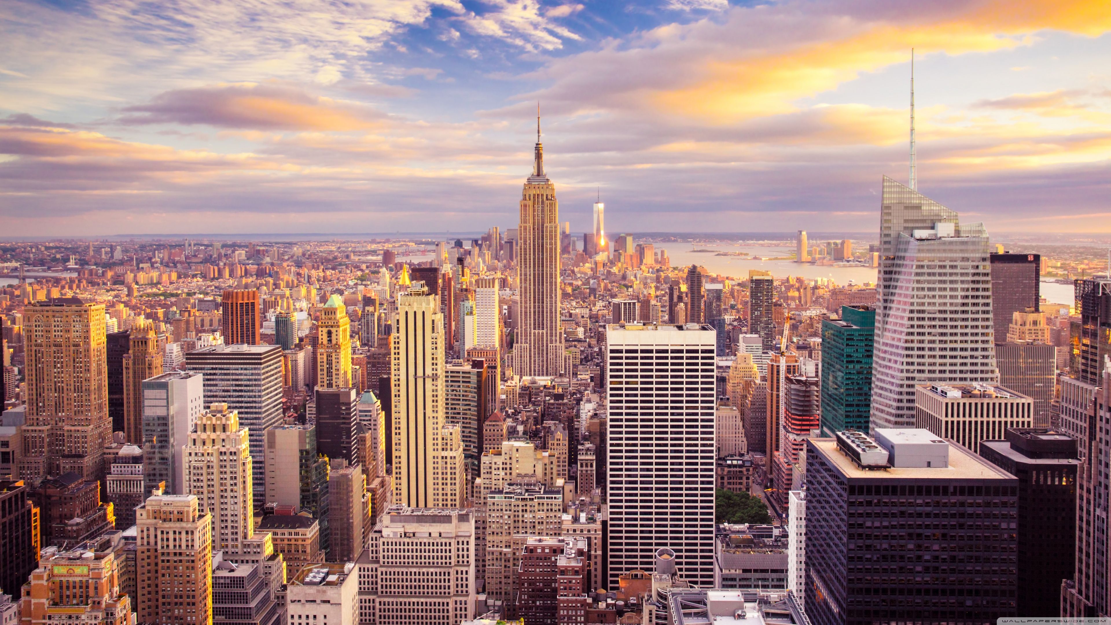 3840x2160 New York City Buildings 4K UHD Wallpaper for UltraHD Desktop and TV : Widescreen and UltraWide Display : Dual Monitor : Smartphone and Tablet Devices