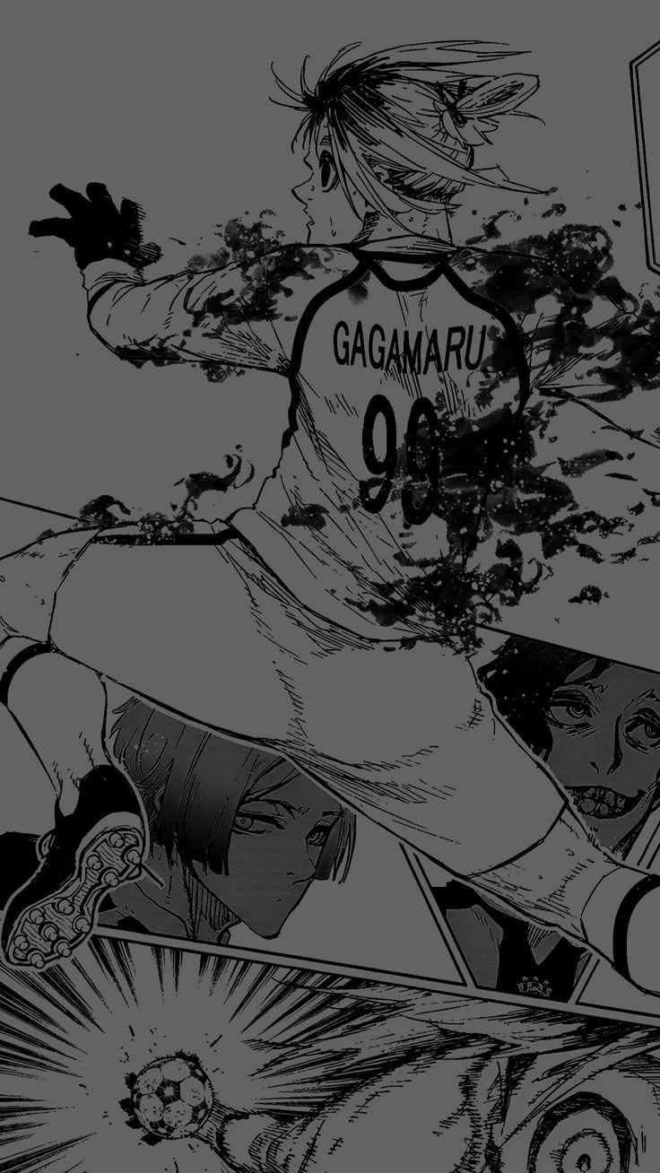 736x1308 Blue Lock Gagamaru Wallpaper