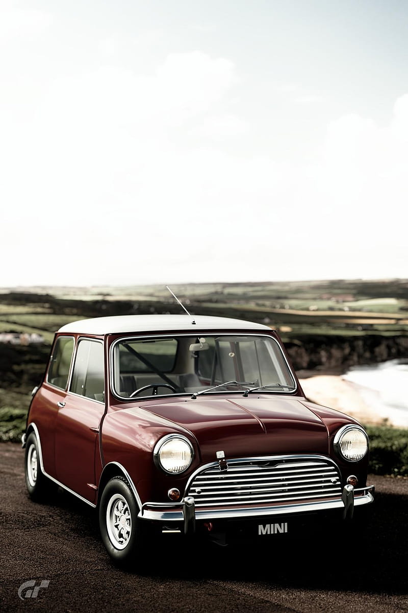 800x1200 HD old mini cooper wallpaper