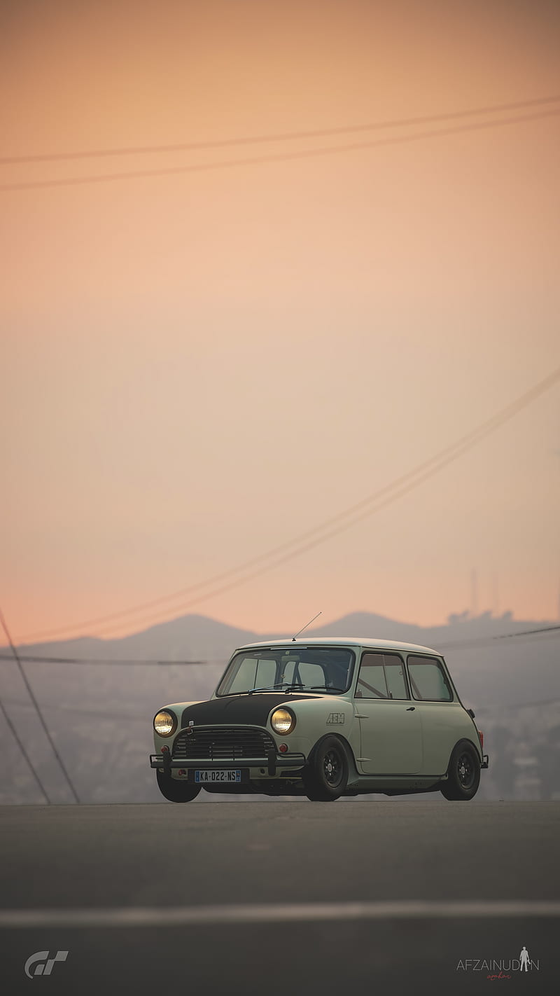 800x1422 Mini cooper, bean, games, gran turismo, gtsport, playstation, ps HD phone wallpaper