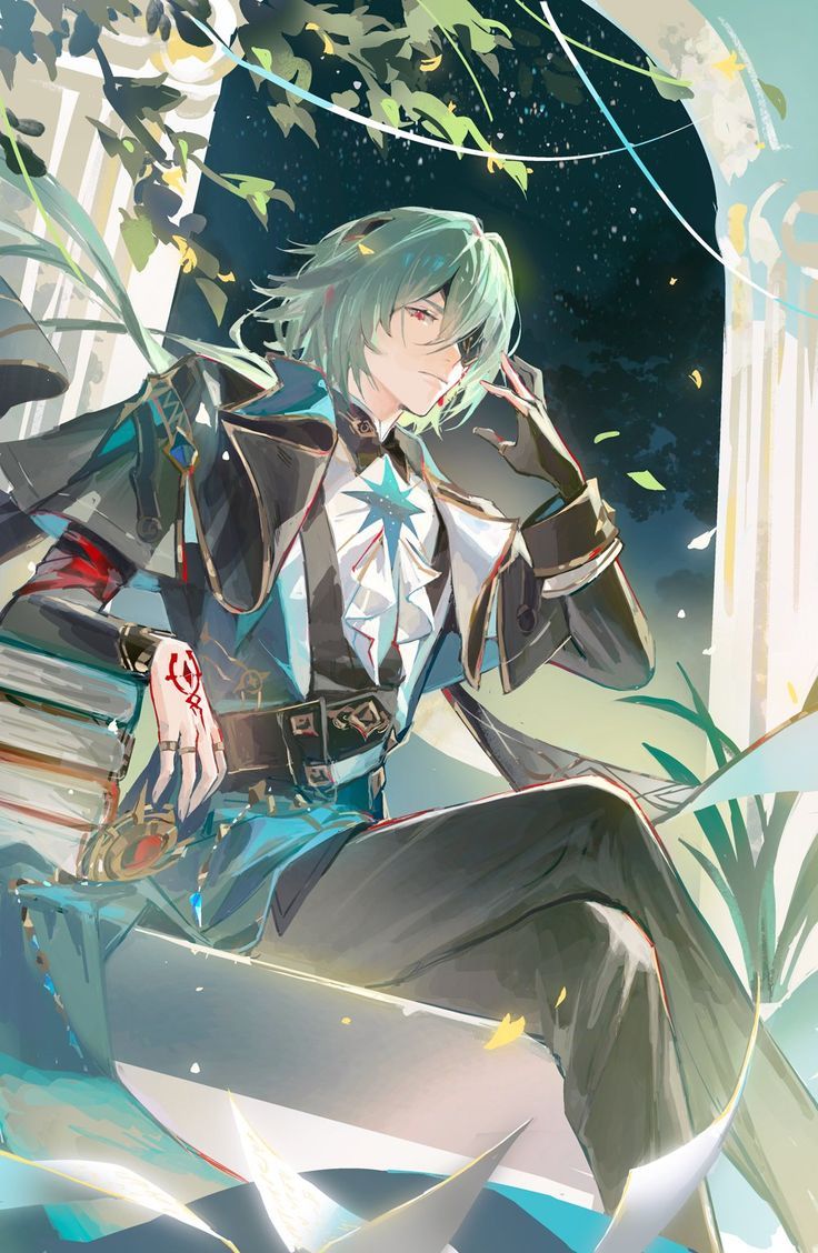 736x1128 Amphoreus hsr wallpaper. Anaxa hsr splash art, Anaxa honkai star rail lightcone, Genshin impact fanart