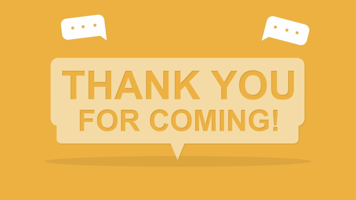 1244x700 Thank You For Coming Stock Video Footage for Free Download