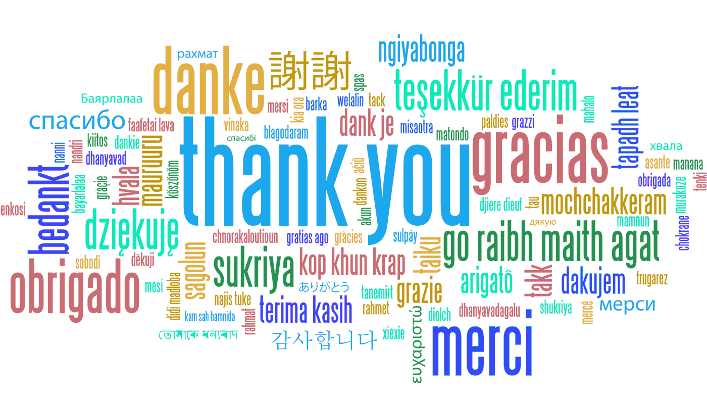 1400x800 Thanks For Supporting Wallpaper