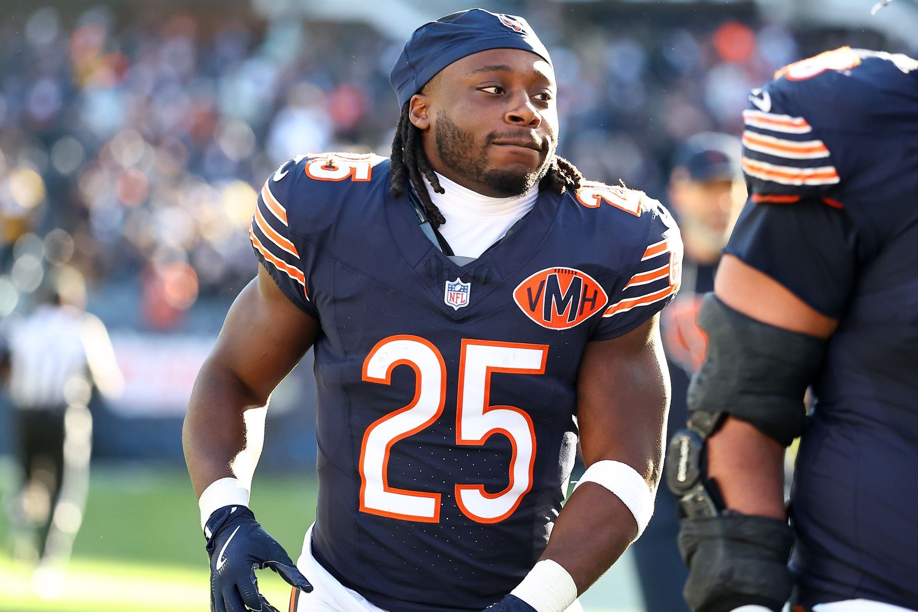 1800x1200 Chicago Bears RB Kyle Monangai is locked in ahead of Year 2