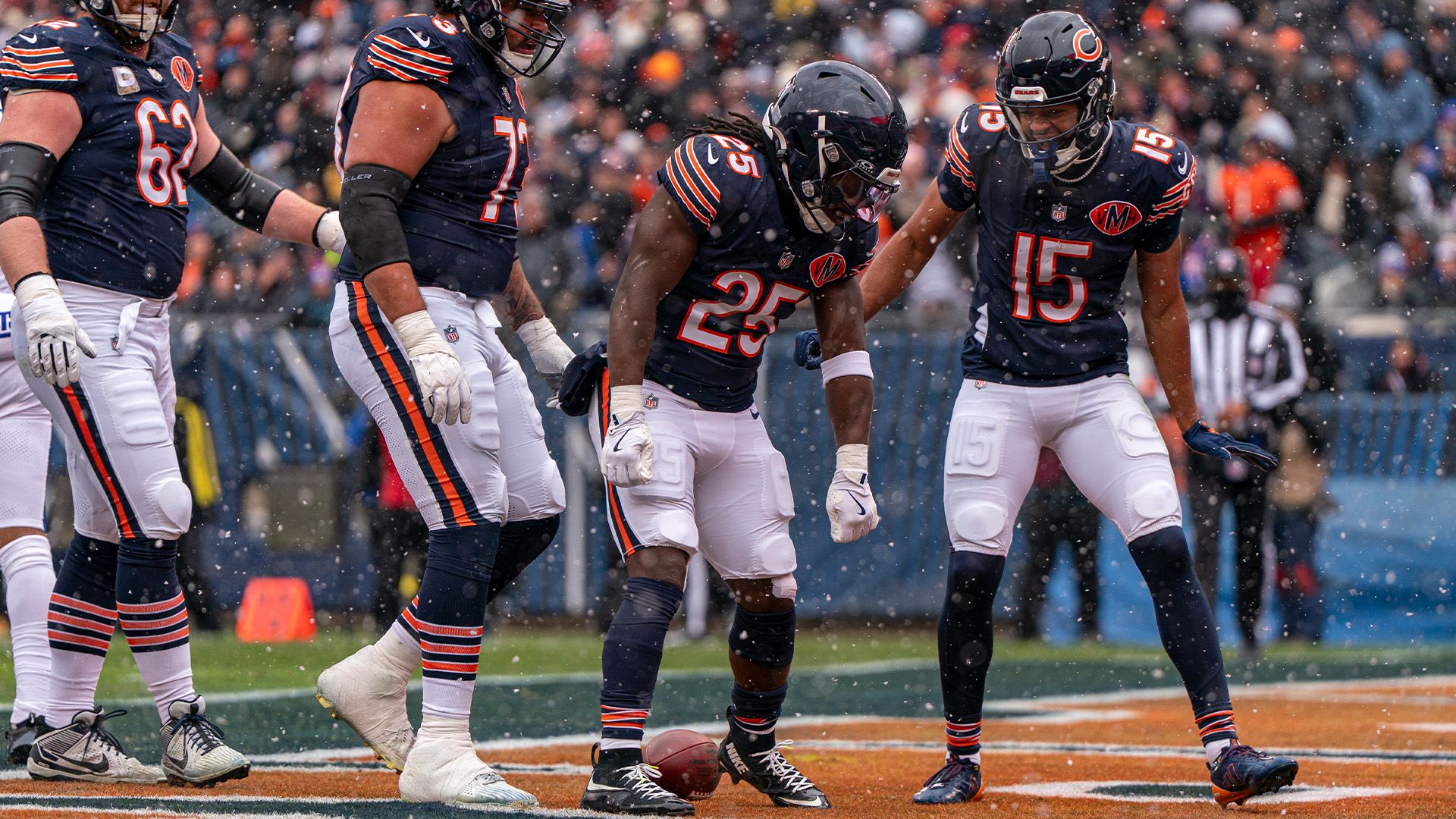 1920x1080 Bears mailbag: Did Kyle Monangai get enough carries with D'Andre Swift back?. Chicago Bears News