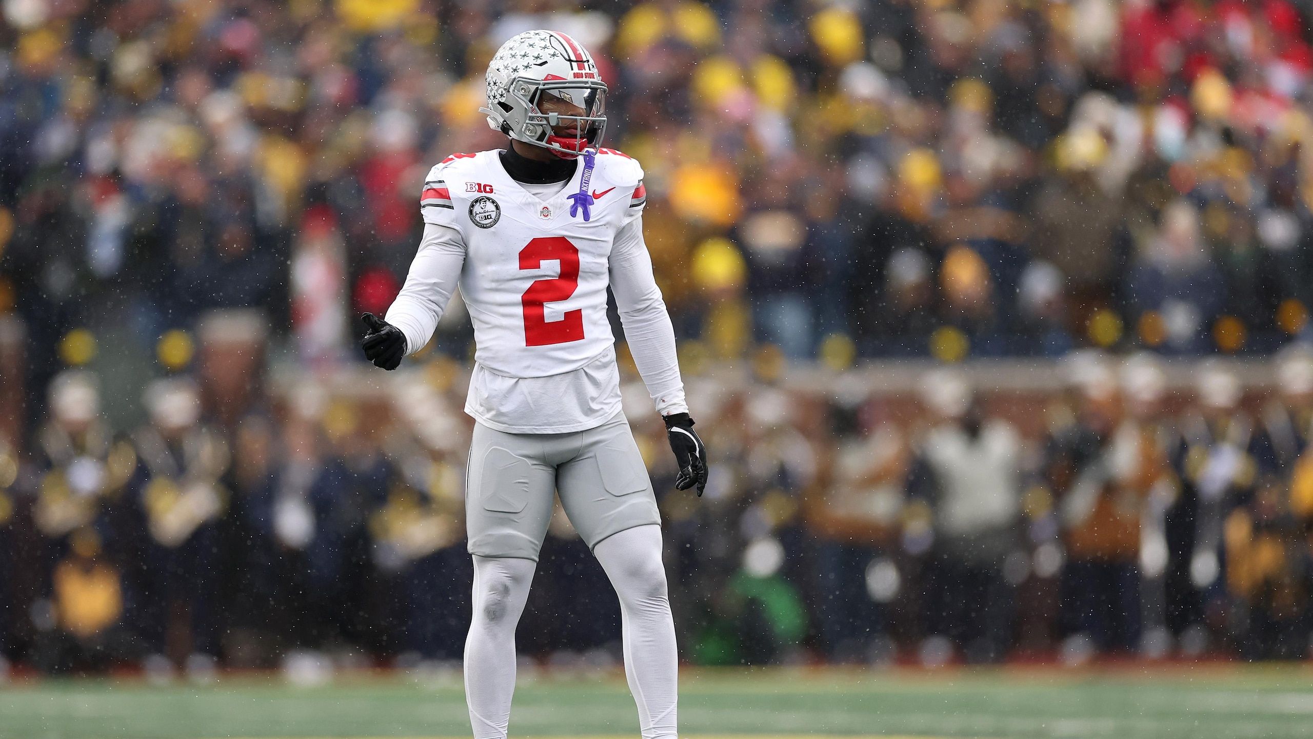 2560x1440 Caleb Downs Talks 2026 NFL Draft, Ohio State Career, Pro Comparisons And More In B R Interview
