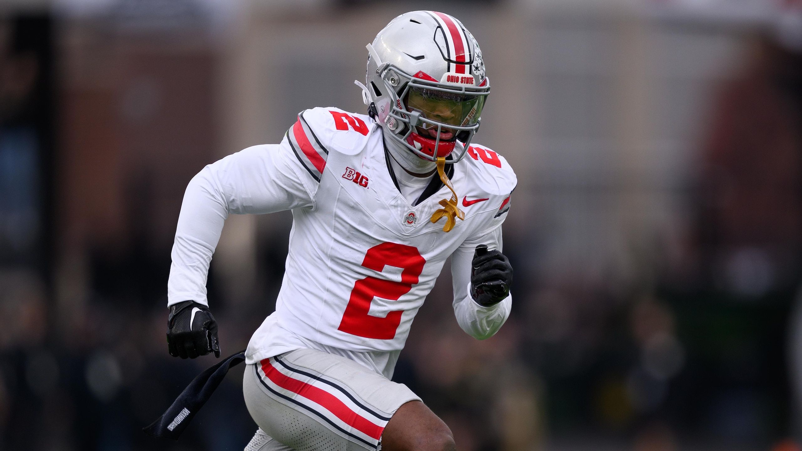 2560x1440 Caleb Downs Declares for 2026 NFL Draft, Will Forgo Senior Season at Ohio State