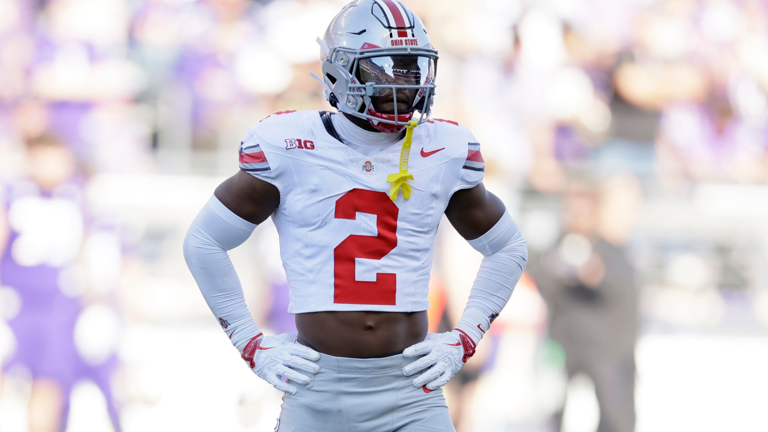 2560x1440 Dallas Cowboys draft Caleb Downs 11th overall in 2026 NFL Draft, third Ohio State player taken in first 11 picks