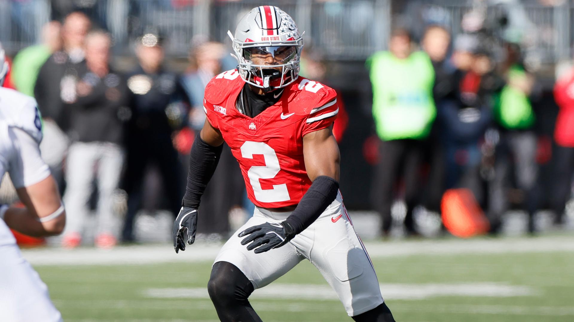 1920x1080 Ohio State safety Caleb Downs declares for the NFL Draft
