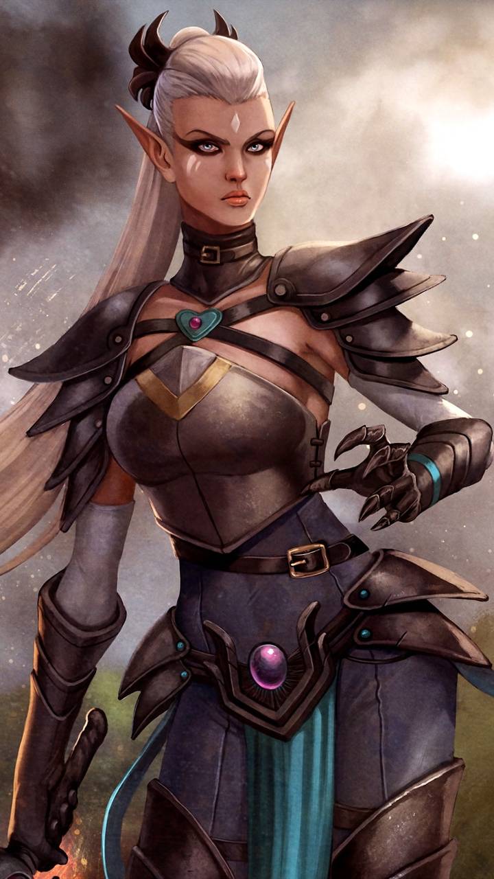 720x1280 Elf Warrior wallpaper