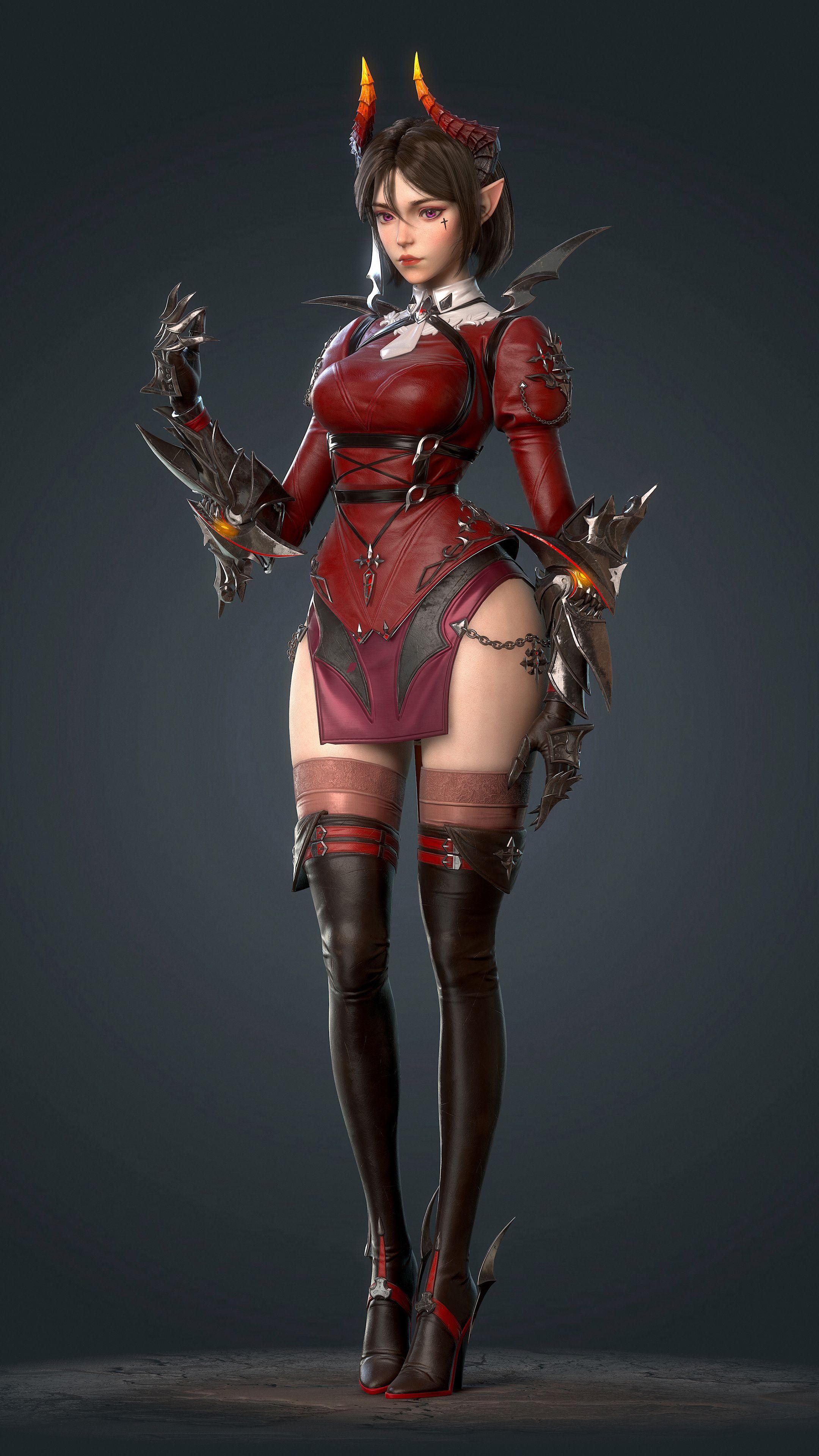 2160x3840 Elf Anime Warrior Girl 4k Sony Xperia X, XZ, Z5 Premium HD 4k Wallpaper, Image, Background, Photo and Picture
