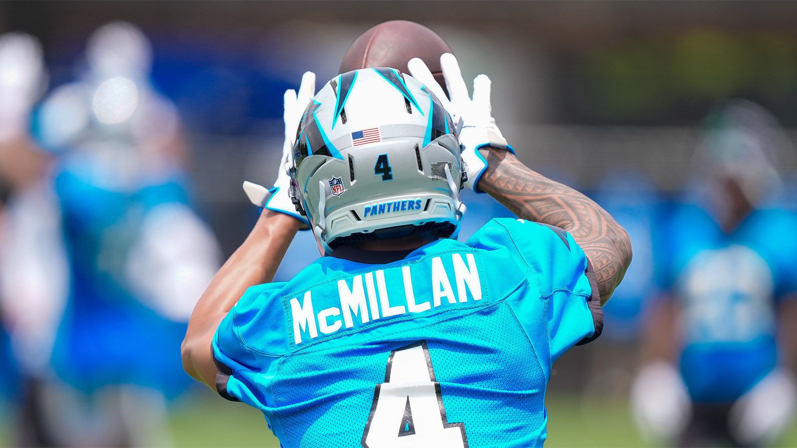 1600x900 Panthers' Tetairoa McMillan Draws Backlash Over Football Camp
